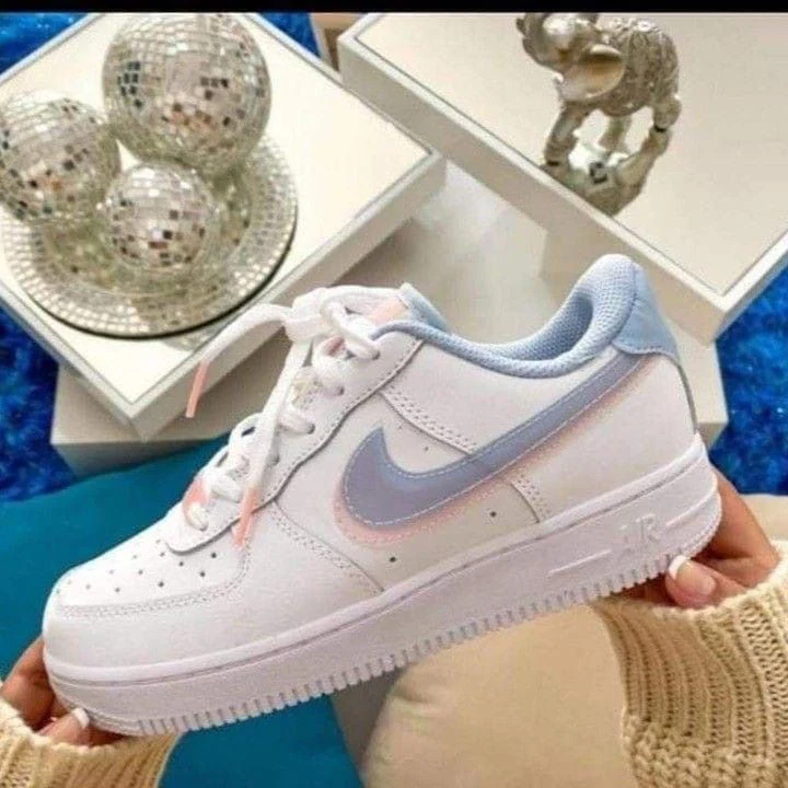 Nike Air Force 1 LV8 GS Double Swoosh Sneakers - Image 2